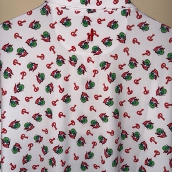 johnnie-O Philadelphia Phillies Polo Shirt Men’s Size XL | NWT Phanatic - Picture 5 of 5